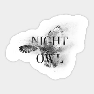 Night Owl Sticker